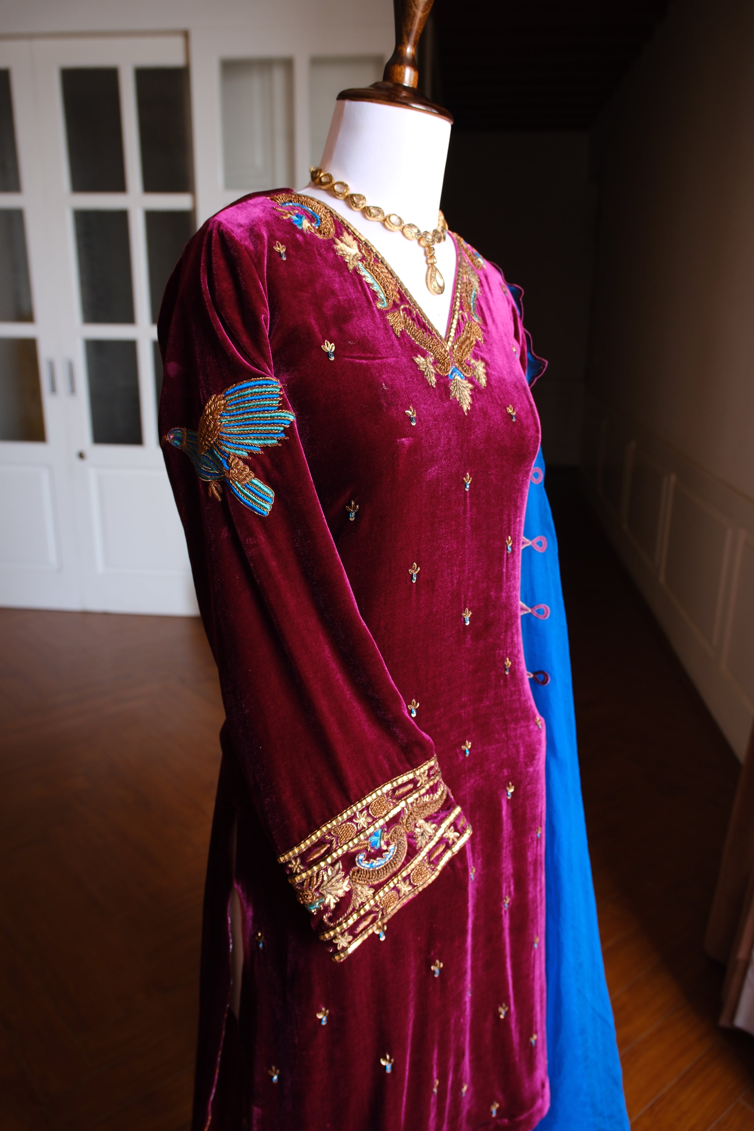 Birdy Velvet Suit Set