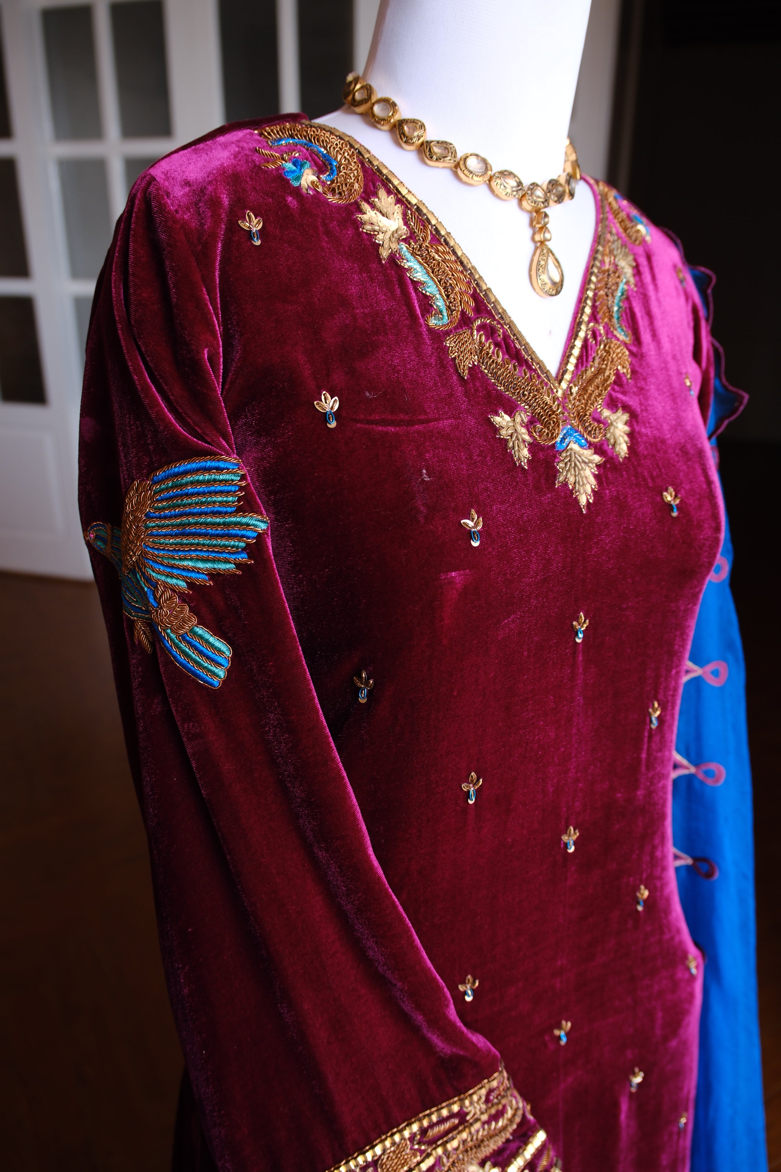 Birdy Velvet Suit Set