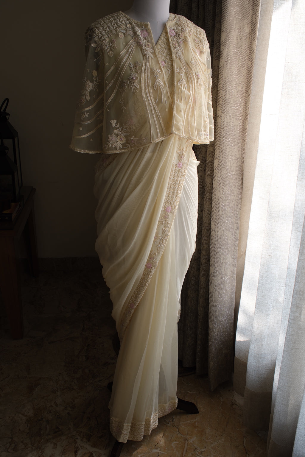 Butter Yellow Saree