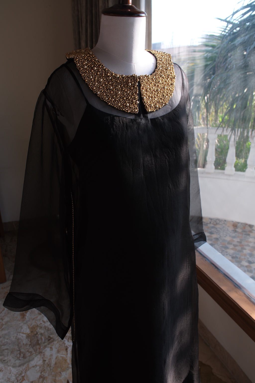 Barely there Kurta Set - Black