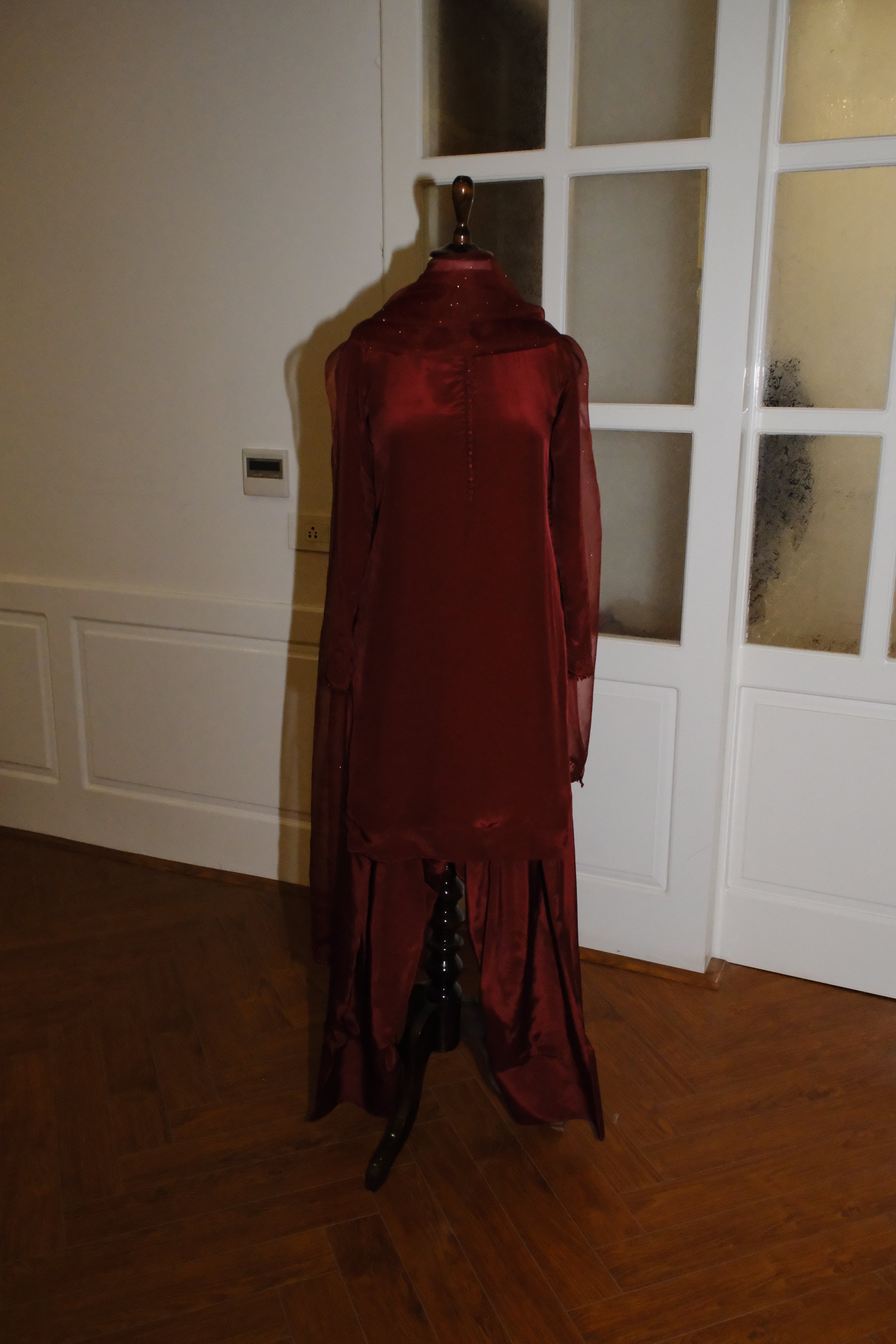 Farshi Salwar Set - Maroon