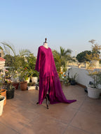 Farshi Suit Set -Plum