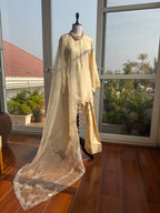 Ivory Farshi Suit Set