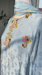 Sky Crepe suit set